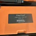 Fiberfone Model 120 Fiber Optic Talk Set Made In U s a