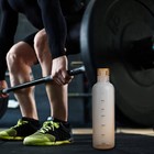  Borosilicate Glass Water Bottle Reusable Bottles Sports Travel Fashionable