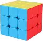 3x3x3 Speed Cube stickerless Magic Cube smooth Turning Puzzle Box With Anti-s   
