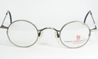 Nos Trend Company 883 2 Antique Silver  black Eyeglasses Glasses 37-25-140mm