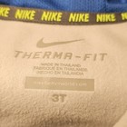 Nwt Nike Therma-fit Boys Wolf Grey   Blue Zippered Hoody Jacket 3t