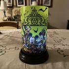 Disney Haunted Mansion Flameless Candle Glass Theme Parks Mickey Minnie Goofy