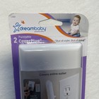 Dreambaby Paintable Cover Plug - Baby Safety Outlet Plug Cover  2 Pack 