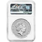 2023 U k  2 Pound Silver Britannia  999 1 Oz Ngc Ms69 Er Great Britain Label
