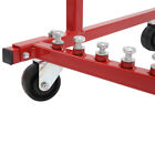 Rolling Engine Cradle For Chevy Sbc bbc V8 With Casters - Free Shipping Red