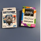 Hasbro Gaming Bundle Battleship Trivial Pursuit Guess Who Transformers