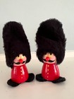 Vintage Kellog s 1972 Painted Queen Guard s Wooden Figures Bearskin Hats - 4 