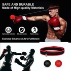 Dermasy Upgraded Boxing Reflex Ball Headband Reaction Speed Training Gear