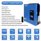 4200w 24v Solar Hybrid Inverter Ac 110v 120v Off Grid Power Mppt Controller 120a