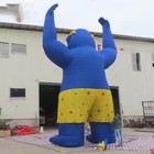4m-8m Giant Inflatable Gorilla Fireworks Rocket Fire Arrow Replica Huge Cartoon