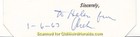 1963 Archie Moore Boxer Signed Photo Card  2pc Lot Vintage Boxing Hof Sports