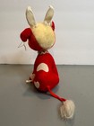 Vintage Dream Pets Tobasco Red Bull Cow Plush Toy Dakin Japan 1960s Sawdust