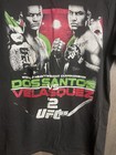 2012 Ufc Dosantos Vs Valsquez 2 Ufc 155 T-shirt Adult Small Black