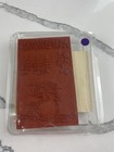 Stampin Up Whoosh Snowman Winter Wood Rubber Stamp Set New 