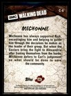 2018 Topps Walking Dead Season 8 Part 1 Character Card  c-6 Michonne