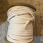 1 2    New Roll White Piping Cord 10 Lbs Rowley Company Cotton Welt Upholstery