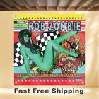 Rob Zombie 4 x4  Banner Album Cover Art Fabric Poster Flag Tapestry