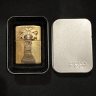 Barrett Smythe Champagne Brass Zippo Lighter Mint In Box 1995 Rare 