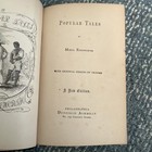 1867 Popular Tales Maria Edgeworth Illustrated Croome Antique Victorian Book