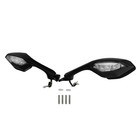 Rearview Mirrors Led Turn Signals Fit For Yamaha Yzf-r1 2015-25 Yzf R6 2017-2022