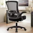Office Desk Gaming Chair Computer High Back Mesh Seat With Rolling Black
