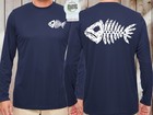 Microfiber  Long Sleeve  Fishing Shirt  Upf 50 Col Neon Orange 1