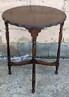 Antique Vintage Old Victorian Mahogany Wood Wooden Foyer End Accent Side Table