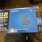 Vintage Sony 3 5  Hd Micro Floppy Disks Double Sided Ibm Formatted 36 Unused