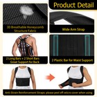 Adjustable Posture Corrector Low Back Support Shoulder Brace Belt Unisex Cfr