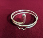 Vintage Cobra Snake Arm cuff Wrap Bracelet  900 Silver  Egyptian Revival