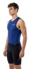 Wixen Men   s Classic Triathlon Suit  Padded Racesuit X-large  Black blue