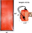 3 Or 6  Sierra Madre Emergency Sleeping Bag 84 x36  Waterproof Sierramadre Emer