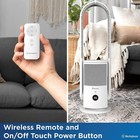 Westinghouse 3 In 1 Bladeless Tower Fan Air Purifier Uv White B Stock 32      