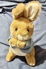 Vintage Eden Peter Rabbit Plush 1980s Jacket 10in Beatrix Potter Easter Bunny