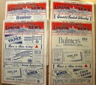 Illustrated London News 1940 Blitz 4  Issues War Photos Savile Row  Westminster