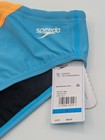 Speedo Mens Size 36 Vibe Collection Brief Swim Suit Pink Glo Multi Nwt