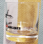 1960s Vintage Hawaiian Airlines Glass  Hawaii