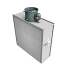 7  Wide X 7  Tall Exhaust Paint Wall - 2hp - 1ph - Free Shipping