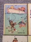 Anthropomorphic Monkey Mischief Lawson Wood Calendar Tops Pigs   Elephants