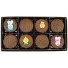 Philadelphia Candies Easter Face Assortment Milk Chocolate Covered Oreo Cookies