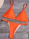 Effortlessly Stylish Solid Color Bikini Set For Your Perfect Summer Escape