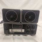 Joyseven Kc-3000 Portable 8 Track Tape Player Radio Speakers For Parts Repair