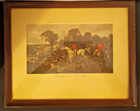 J f  Herring  breaking Cover  Fox Hunting Scenes Reproduction Print