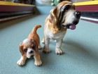Schleich 1994 St Saint Bernard Female Figure Pet Dog 16307 Retired Toy   Puppy