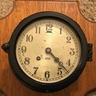Vintage Wwii Us Navy Chelsea Ship s Bell Clock