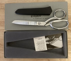 Vintage Gingher G-8  Knife Edge Scissors  8  Chrome Original Box  guard   Insert