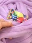 Lavender Wool Roving Shep s Wool  Spin Into Yarn  Purple Wool Roving  Rove fiber