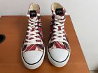 Mint Van Halen Mens Sneakers Evh 5150 Red Frankenstein High Tops Shoes Size 10 5