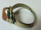 1600s Antique Bedouin Nomads Tribal Ring 11 Sz Dagestan Religious 50198