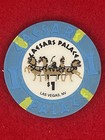      1 Caesars Palace Hotel   Casino Poker Chip  Las Vegas  Nevada  Stands On End